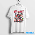 Thug Life Santa Grinch Friends Christmas Vintage - Adult & Kids T-Shirts, Sweatshirts & Hoodies apparel design preview 1
