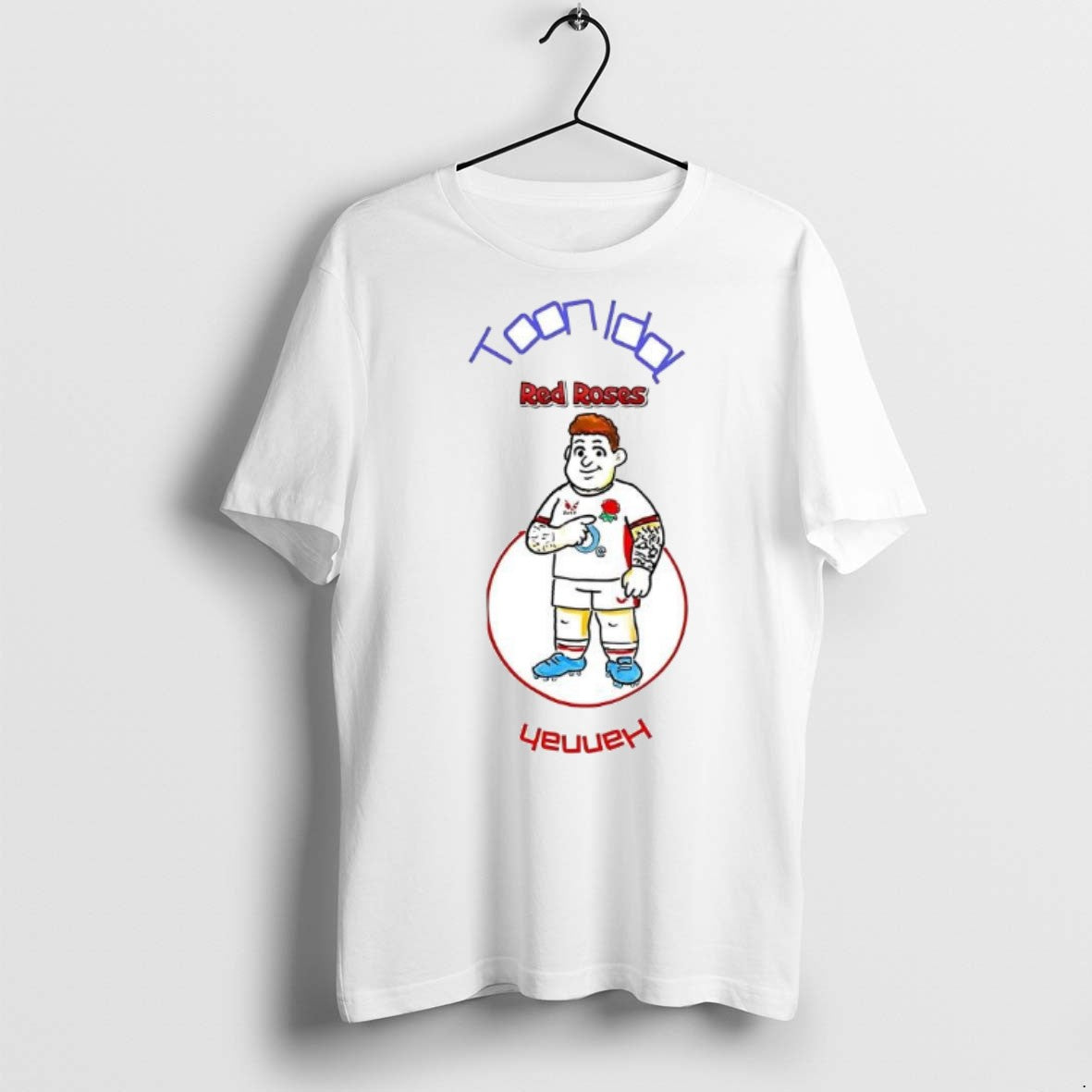 Toon Hannah Red Roses Meme - Adult & Kids T-Shirts, Sweatshirts & Hoodies apparel design preview 1