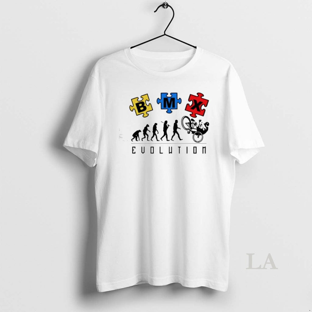 Top Bmx Evolution Of Man - Adult & Kids T-Shirts, Sweatshirts & Hoodies apparel design preview 1