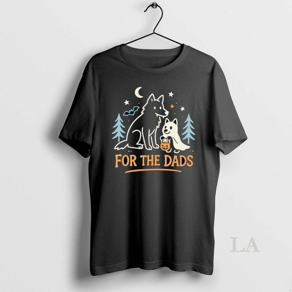Top Dog Ghost Forest For The Dads Halloween - Adult & Kids T-Shirts, Sweatshirts & Hoodies apparel design preview 1