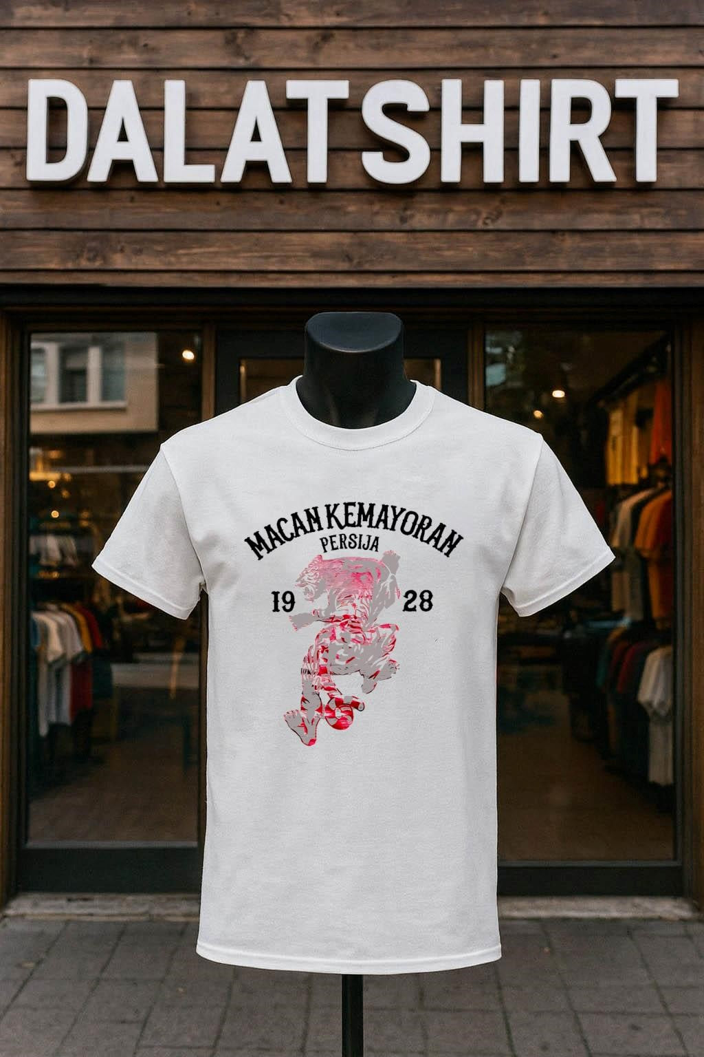Macan Kemayoran 1928 - Adult & Kids T-Shirts, Sweatshirts & Hoodies apparel design preview 1