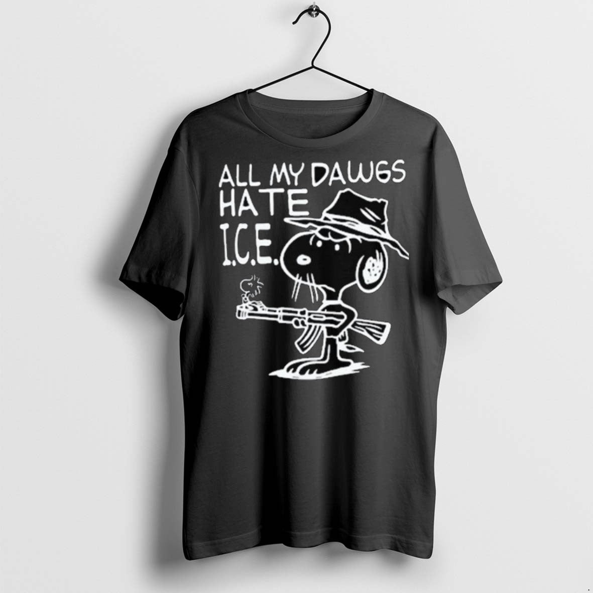 Premium All My Dawgs Hate Ice Long Sleve - Adult & Kids T-Shirts, Sweatshirts & Hoodies apparel design preview 1