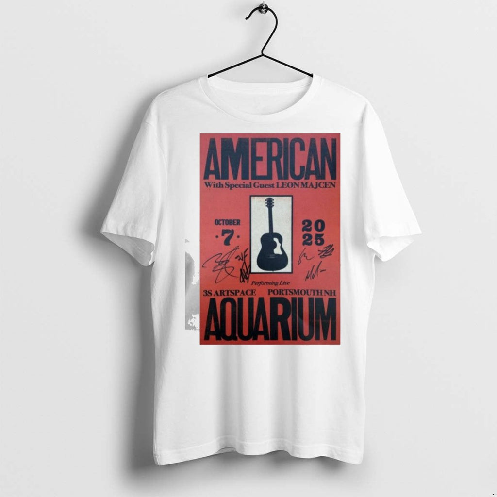 Premium American Aquarium 3s Artspace Portsmouth Oct - Adult & Kids T-Shirts, Sweatshirts & Hoodies apparel design preview 1