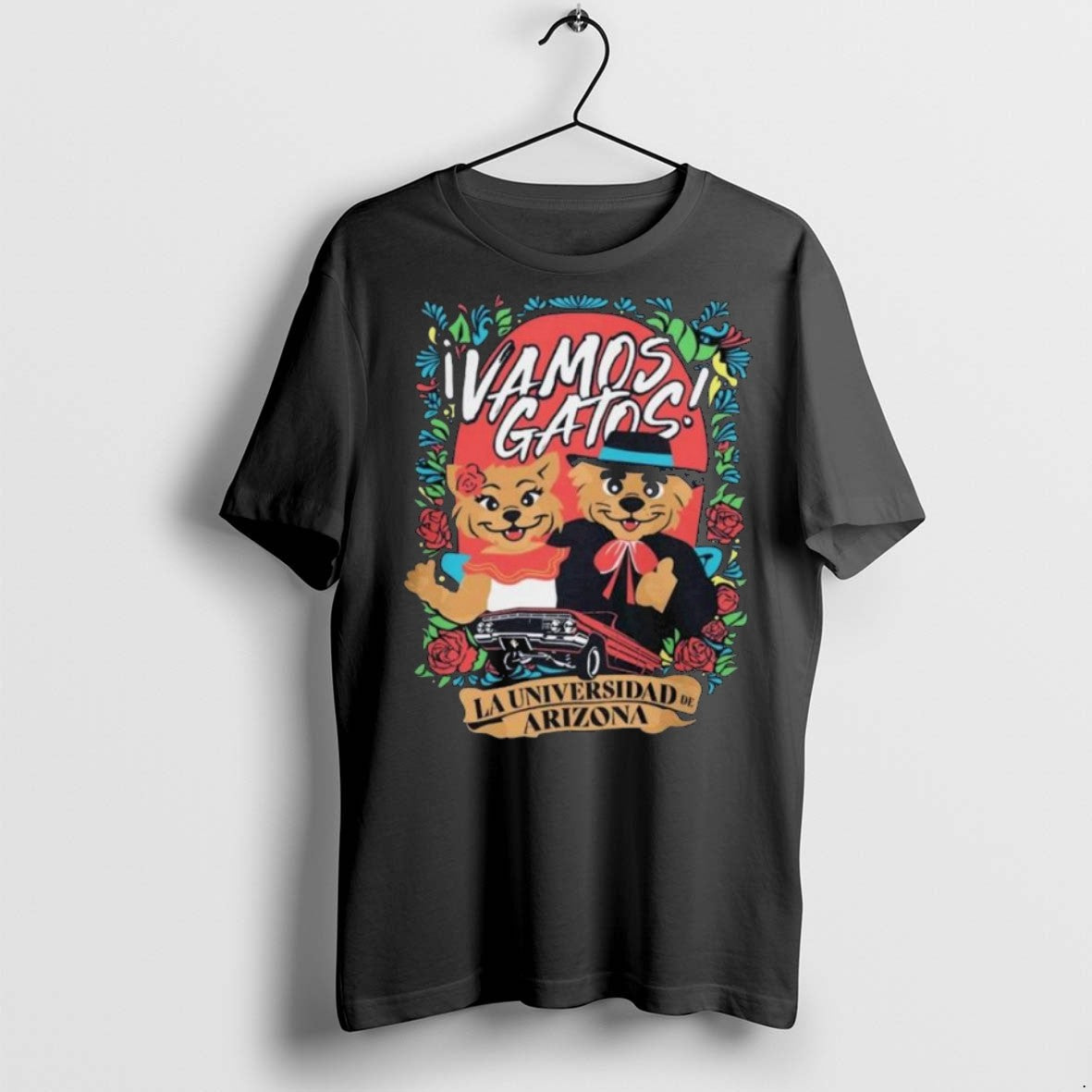 Premium Arizona Wildcats Game Day 2025 Hispanic - Adult & Kids T-Shirts, Sweatshirts & Hoodies apparel design preview 1
