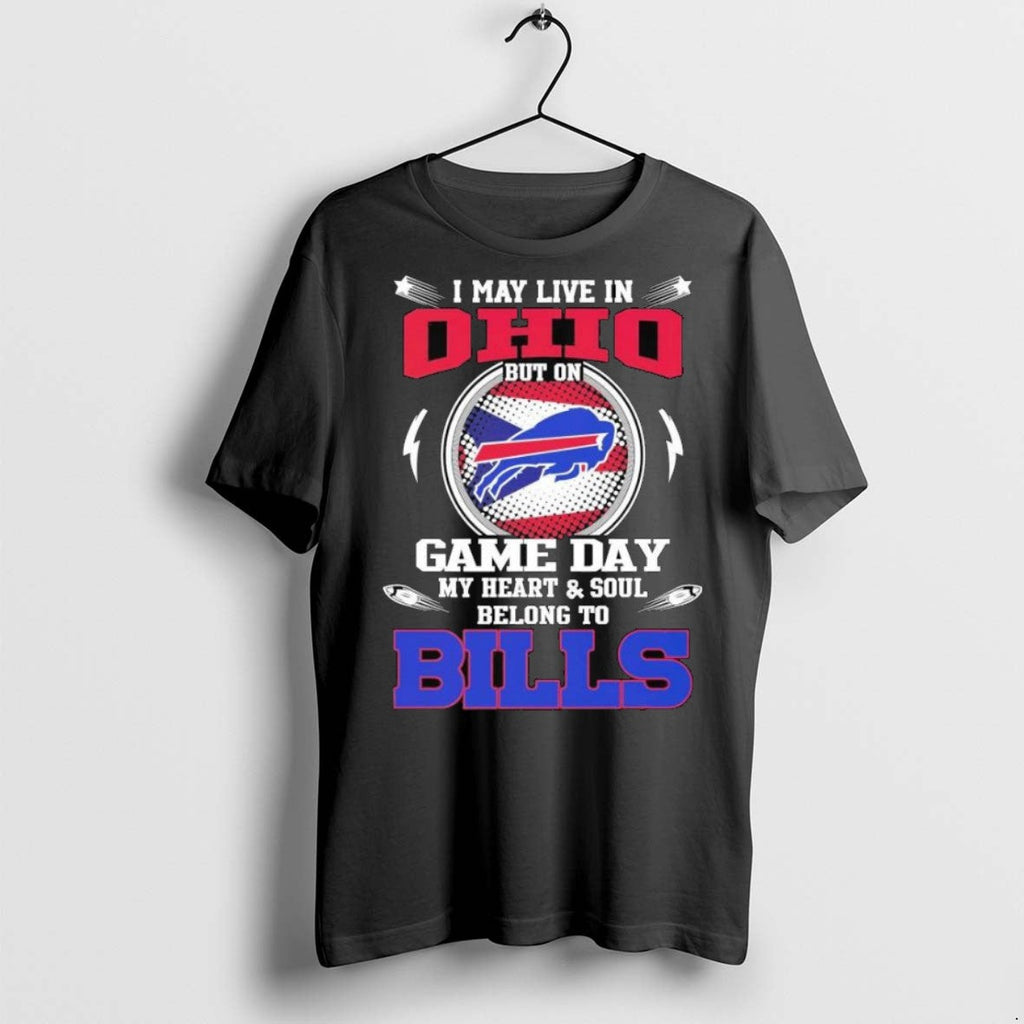 Top Premium I May Live In Ohio But On Game Day My - Adult & Kids T-Shirts, Sweatshirts & Hoodies apparel design preview 1