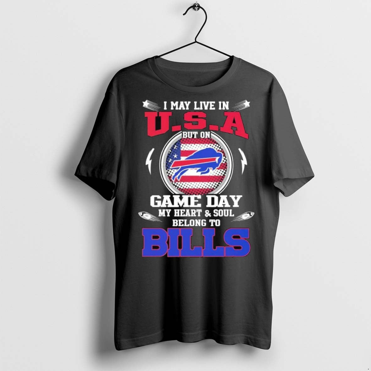 Premium I May Live In U S - Adult & Kids T-Shirts, Sweatshirts & Hoodies apparel design preview 1