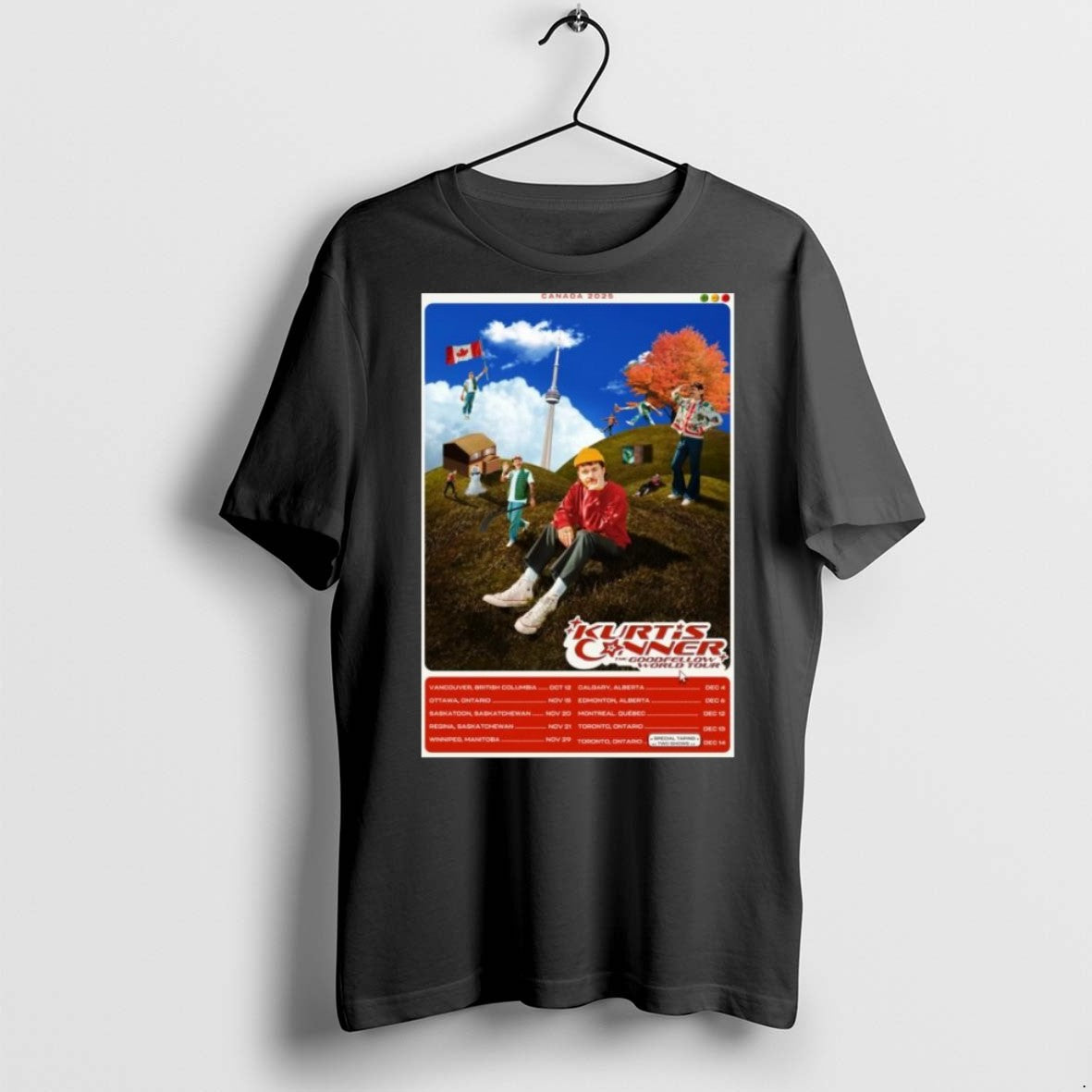 Top Premium Kurtis Conner The Goodfellow World Tour - Adult & Kids T-Shirts, Sweatshirts & Hoodies apparel design preview 1