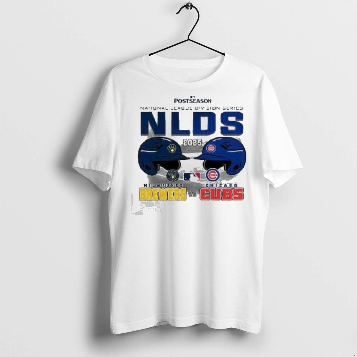 Top Premium Milwaukee Brewers Vs Chicago Cubs 2025 - Adult & Kids T-Shirts, Sweatshirts & Hoodies apparel design preview 1