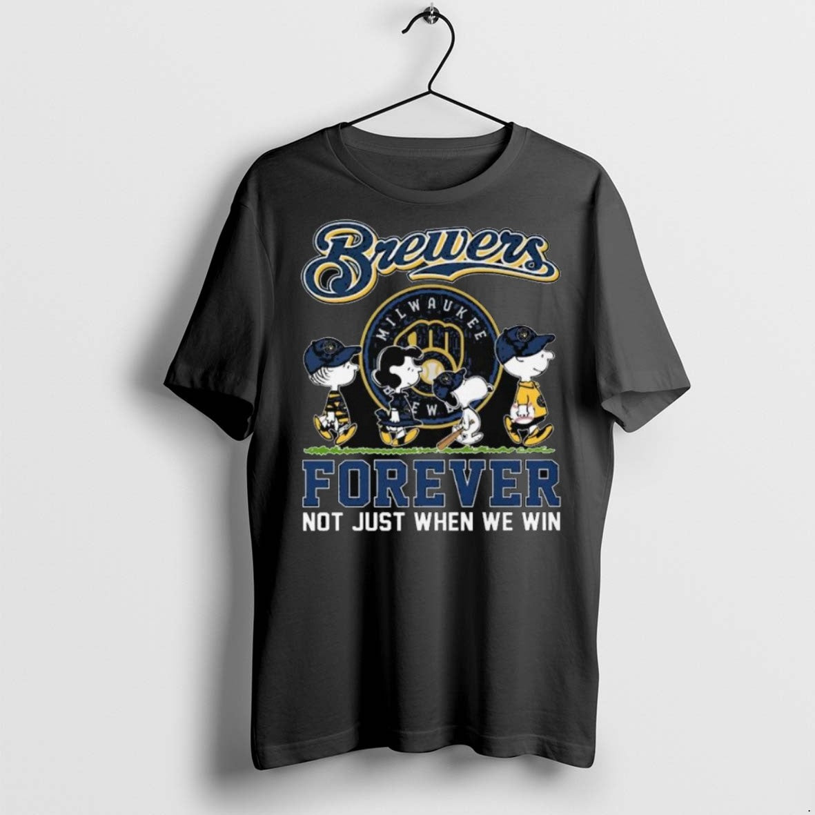 Top Premium Peanut X Milwaukee Brewers 2025 - Adult & Kids T-Shirts, Sweatshirts & Hoodies apparel design preview 1