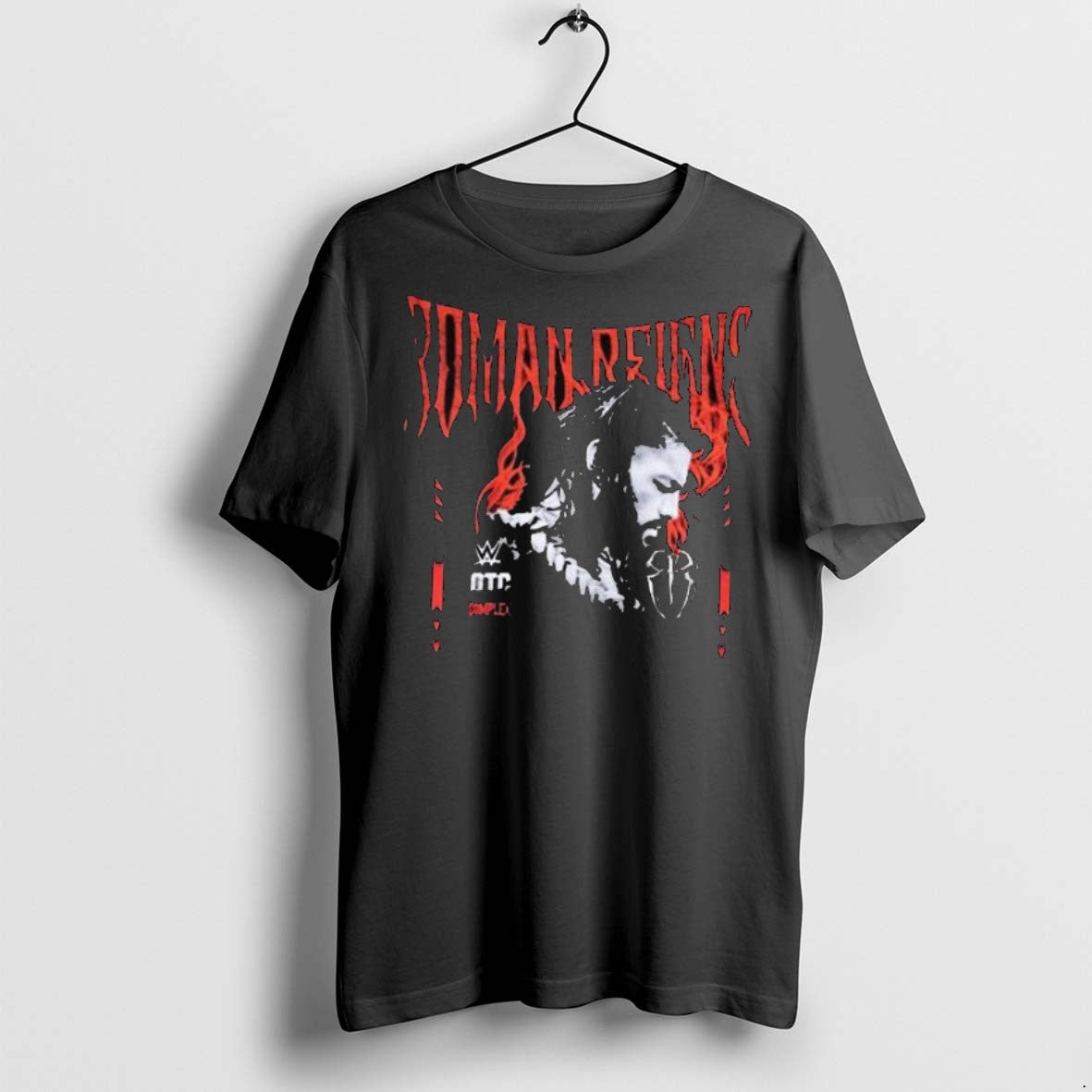 Premium Roman Reigns Boxy Superstar Long Sleve - Adult & Kids T-Shirts, Sweatshirts & Hoodies apparel design preview 1
