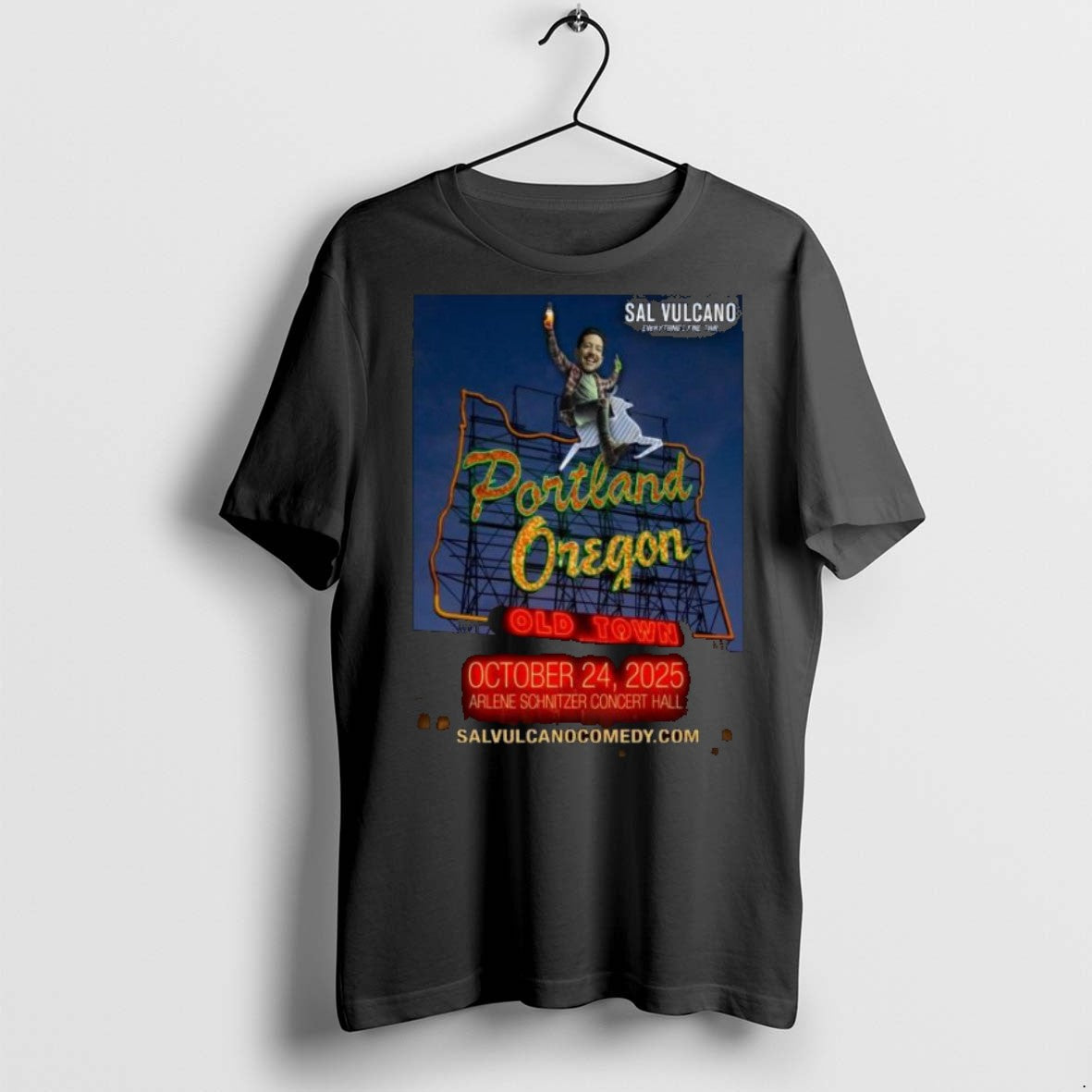 Top Premium Sal Vulcano Fall Tour 2025 Arlene - Adult & Kids T-Shirts, Sweatshirts & Hoodies apparel design preview 1