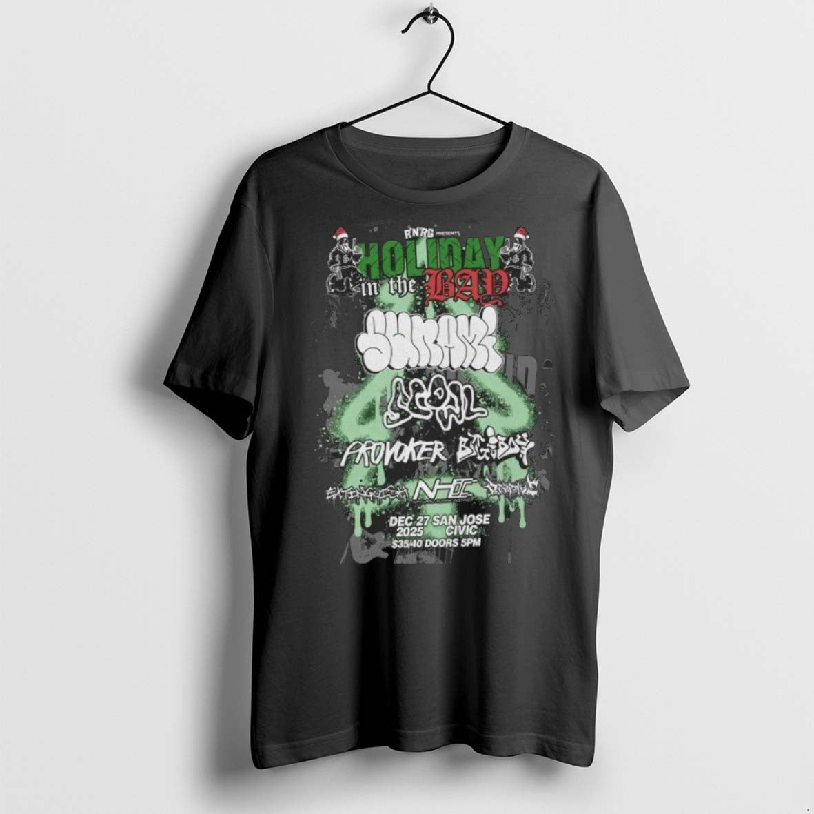 Top Premium Scowl Sunami San Jose Civic Ca Event - Adult & Kids T-Shirts, Sweatshirts & Hoodies apparel design preview 1