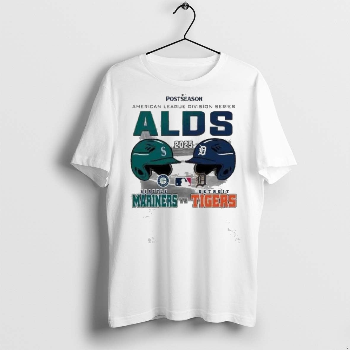 Top Premium Seattle Mariners Vs Detroit Tigers 2025 - Adult & Kids T-Shirts, Sweatshirts & Hoodies apparel design preview 1
