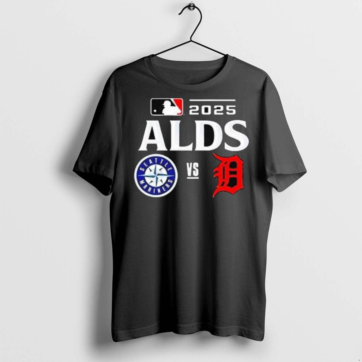 Top Premium Seattle Mariners Vs Detroit Tigers 2025 - Adult & Kids T-Shirts, Sweatshirts & Hoodies apparel design preview 1
