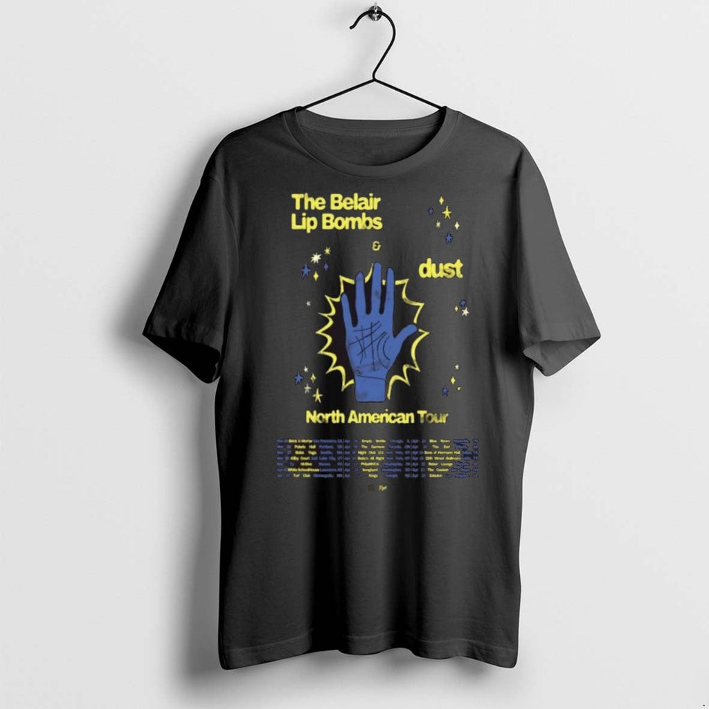 Premium The Belair Lip Bombs North American Tour 2026 - Adult & Kids T-Shirts, Sweatshirts & Hoodies apparel design preview 1