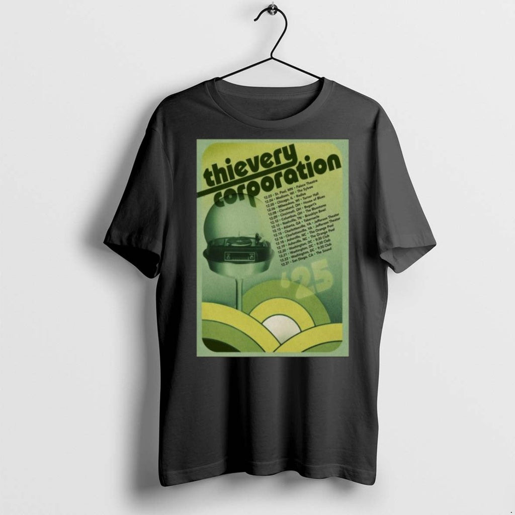 Top Premium Thievery Corporation Midwest And South - Adult & Kids T-Shirts, Sweatshirts & Hoodies apparel design preview 1