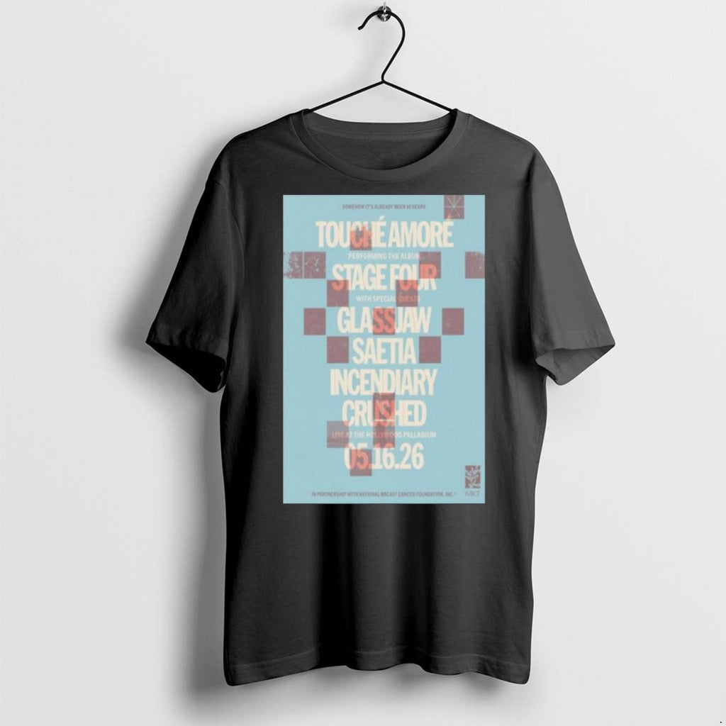 Top Premium Touche Amore Live At The Hollywood - Adult & Kids T-Shirts, Sweatshirts & Hoodies apparel design preview 1