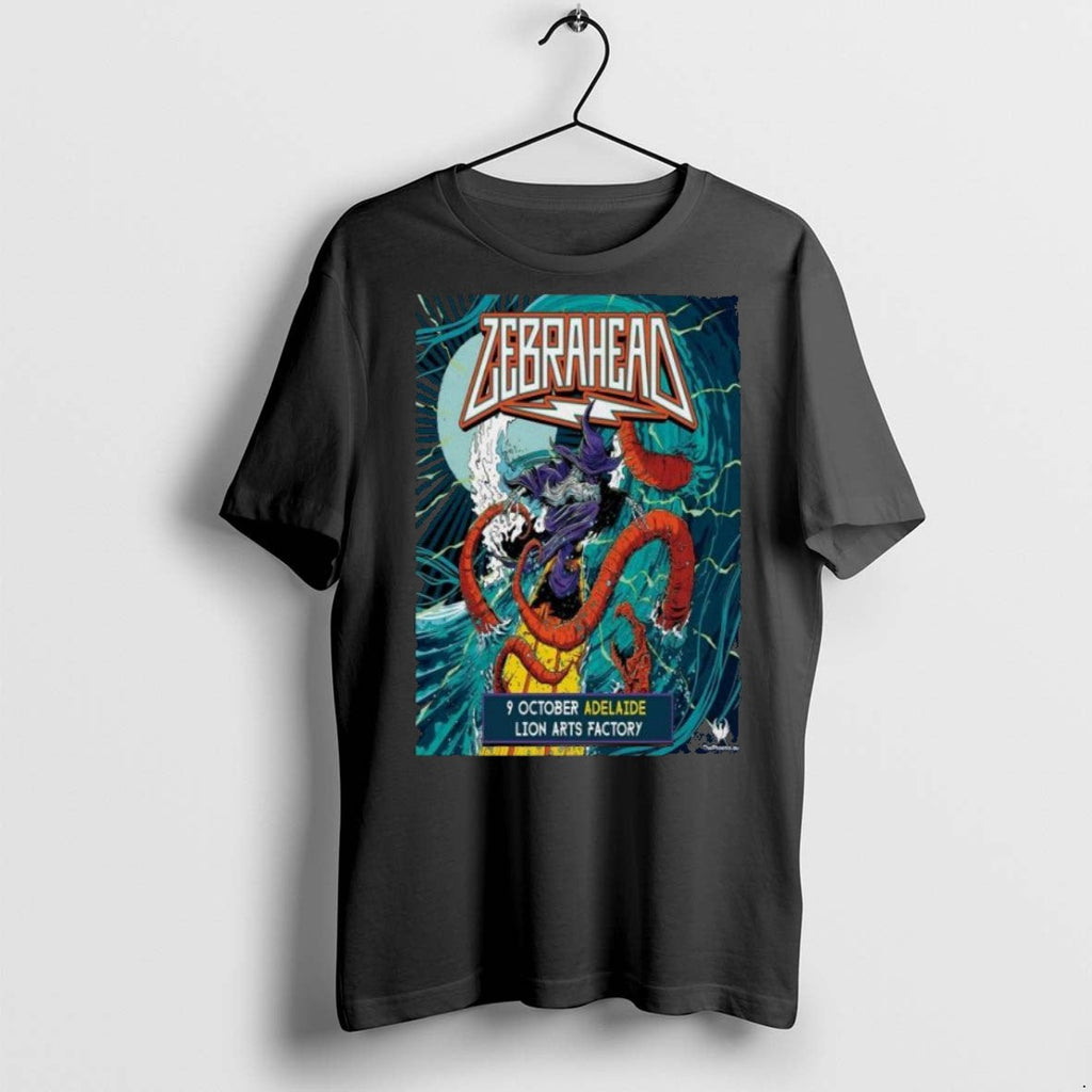 Premium Zebrahead October 9 2025 Lion Arts Factory - Adult & Kids T-Shirts, Sweatshirts & Hoodies apparel design preview 1