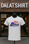 Topps Baseball Picture Cards with Blue Bat and Ball - Adult & Kids T-Shirts, Sweatshirts & Hoodies apparel design preview 1