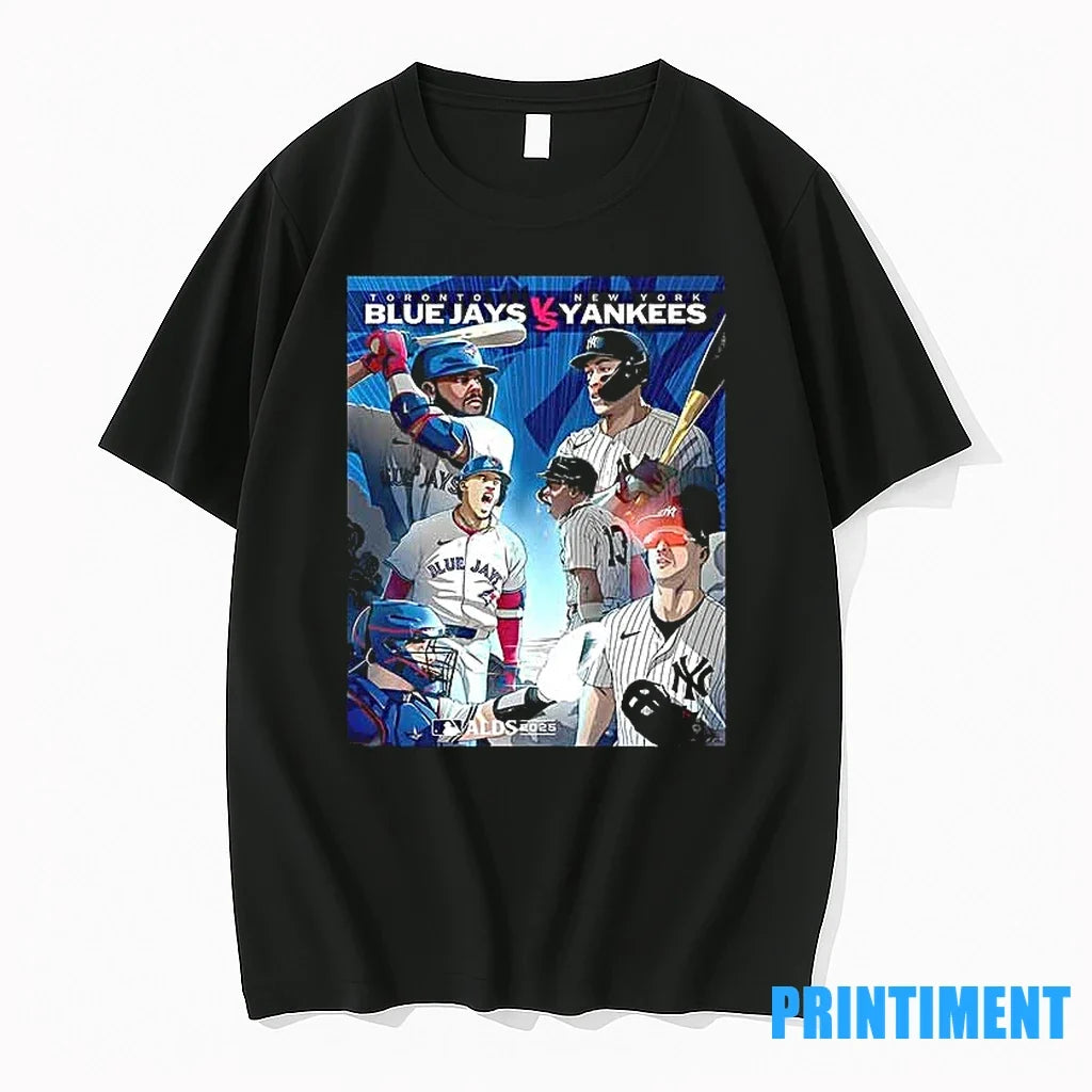 Toronto Blue Jays Vs New York Yankees Alds 2025 - Adult & Kids T-Shirts, Sweatshirts & Hoodies apparel design preview 1
