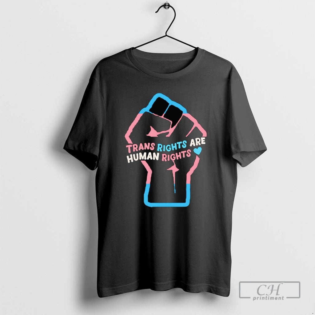 Trans Rights Are Human - Adult & Kids T-Shirts, Sweatshirts & Hoodies apparel design preview 1