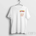 Travis Kelce Pregame 87 Chiefs Logo - Adult & Kids T-Shirts, Sweatshirts & Hoodies apparel design preview 1