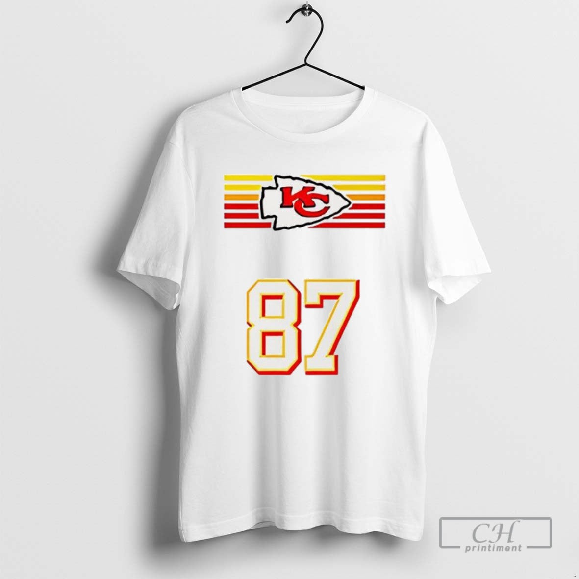 Travis Kelce Pregame 87 Chiefs - Adult & Kids T-Shirts, Sweatshirts & Hoodies apparel design preview 1