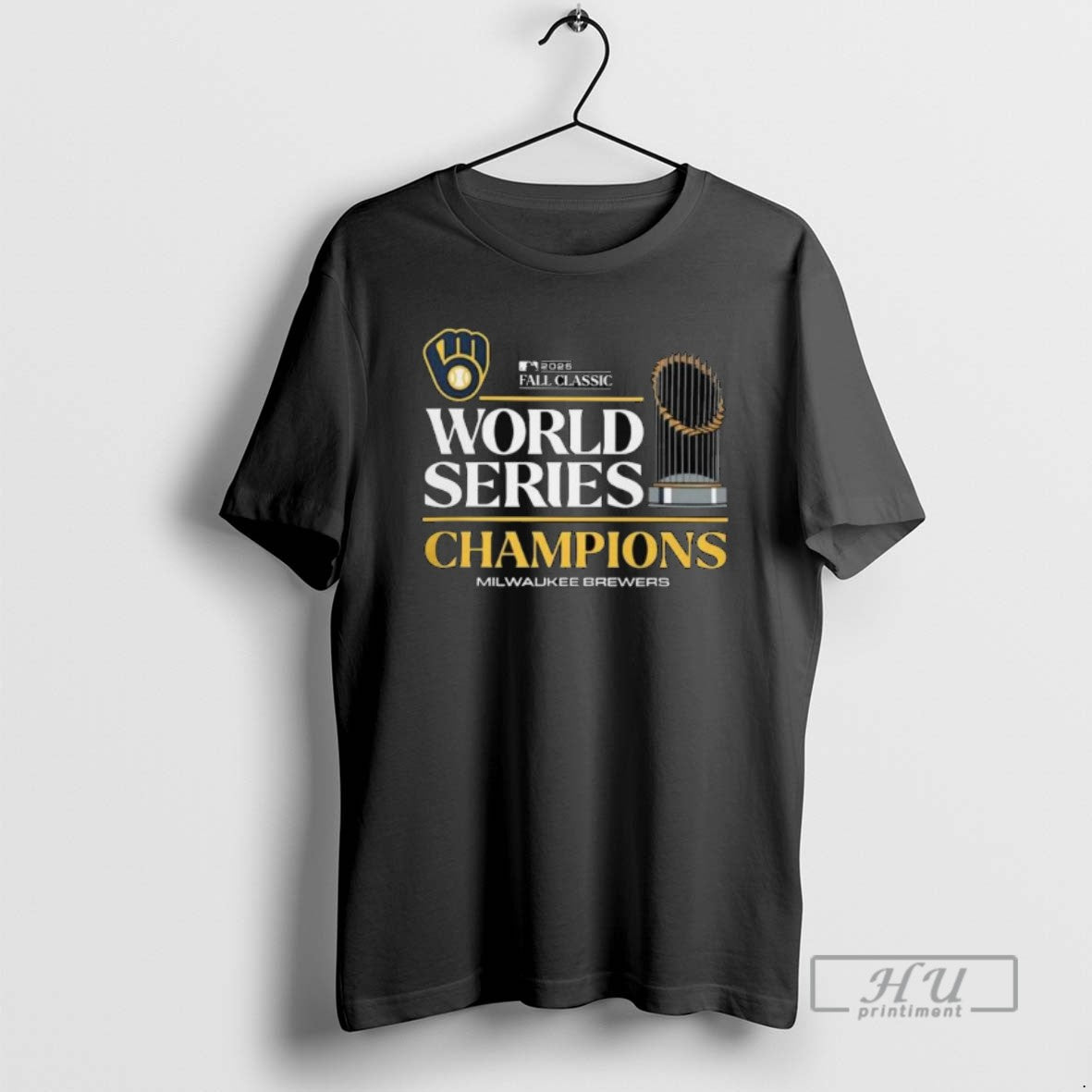Trending 2025 Milwaukee Brewers World Series - Adult & Kids T-Shirts, Sweatshirts & Hoodies apparel design preview 1
