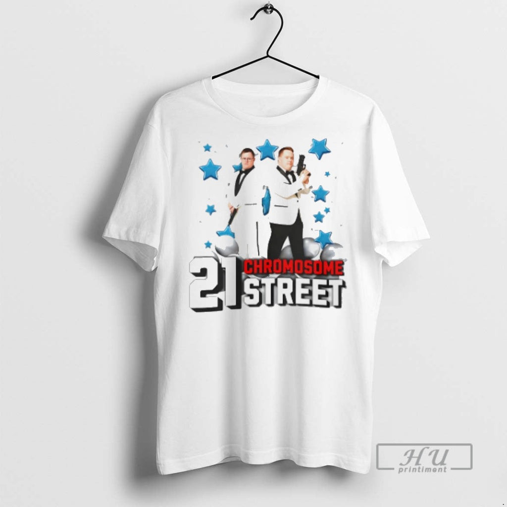 Trending 21 Chromosome Street Down Syndrome Graphic - Adult & Kids T-Shirts, Sweatshirts & Hoodies apparel design preview 1