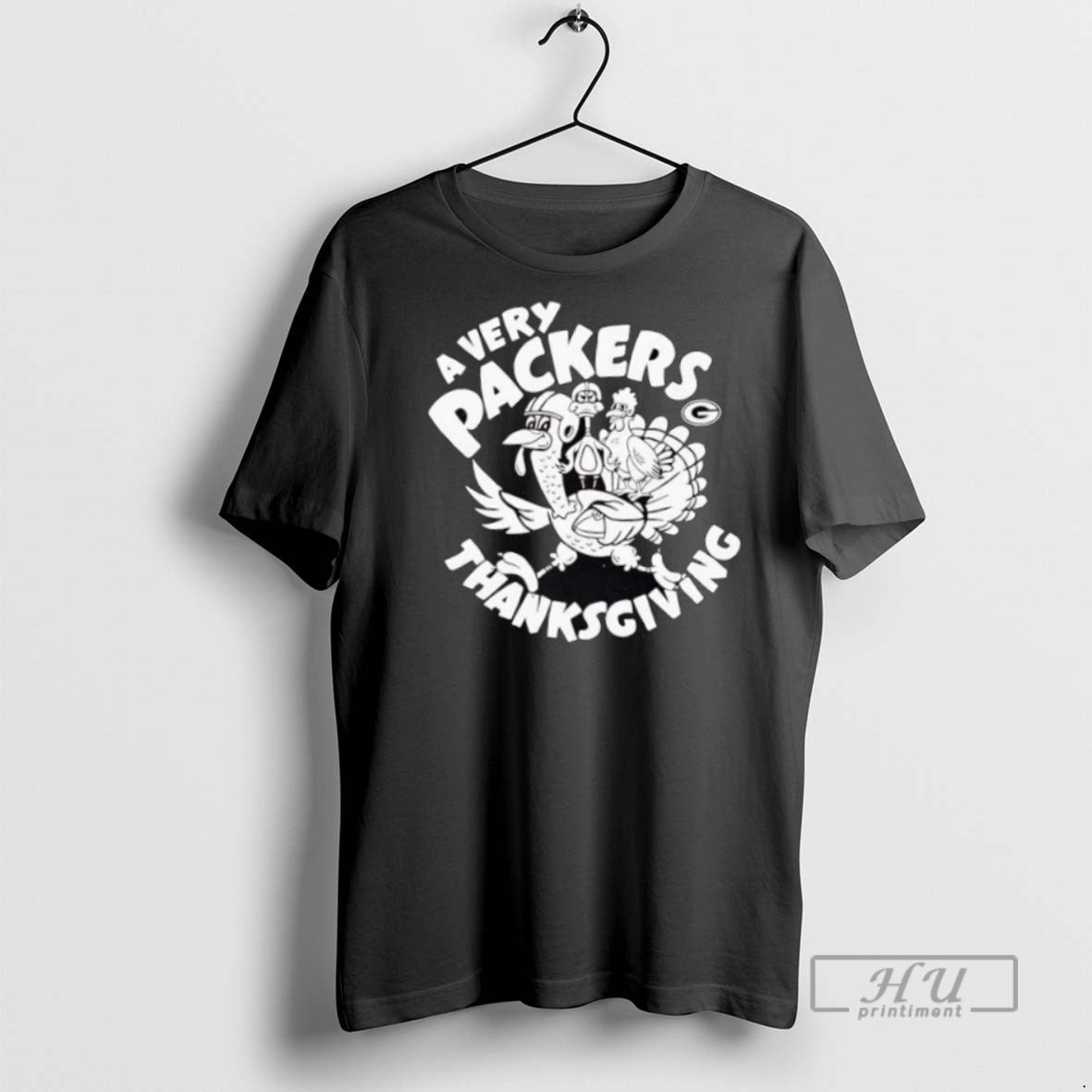 Trending A Very Packers Thanksgiving Turkey - Adult & Kids T-Shirts, Sweatshirts & Hoodies apparel design preview 1