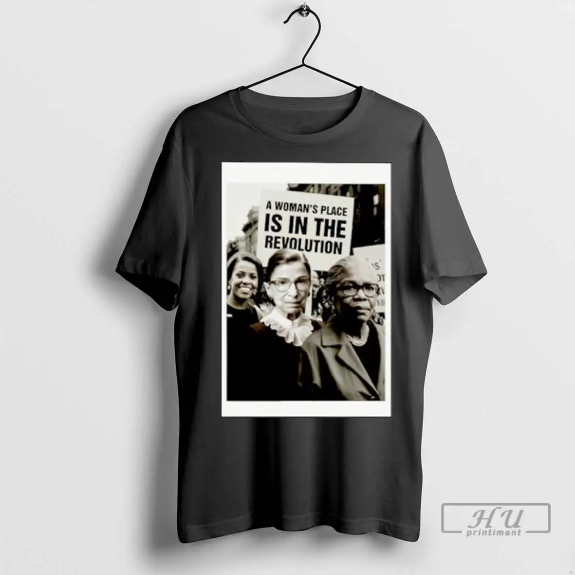Trending A Womans Place Is In The Revolution - Adult & Kids T-Shirts, Sweatshirts & Hoodies apparel design preview 1