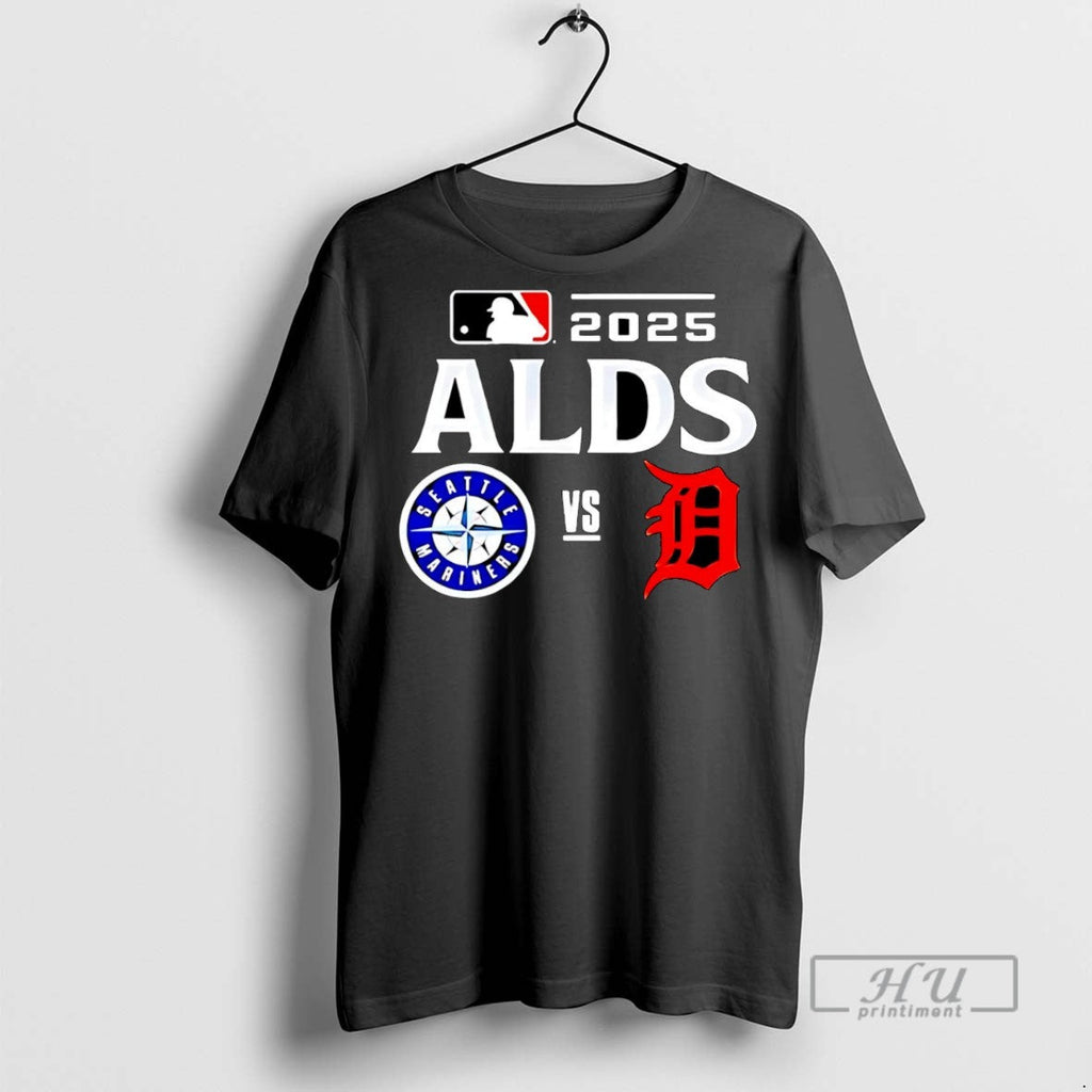 Trending Alds Seattle Mariners Vs Detroit Tigers 2025 - Adult & Kids T-Shirts, Sweatshirts & Hoodies apparel design preview 1