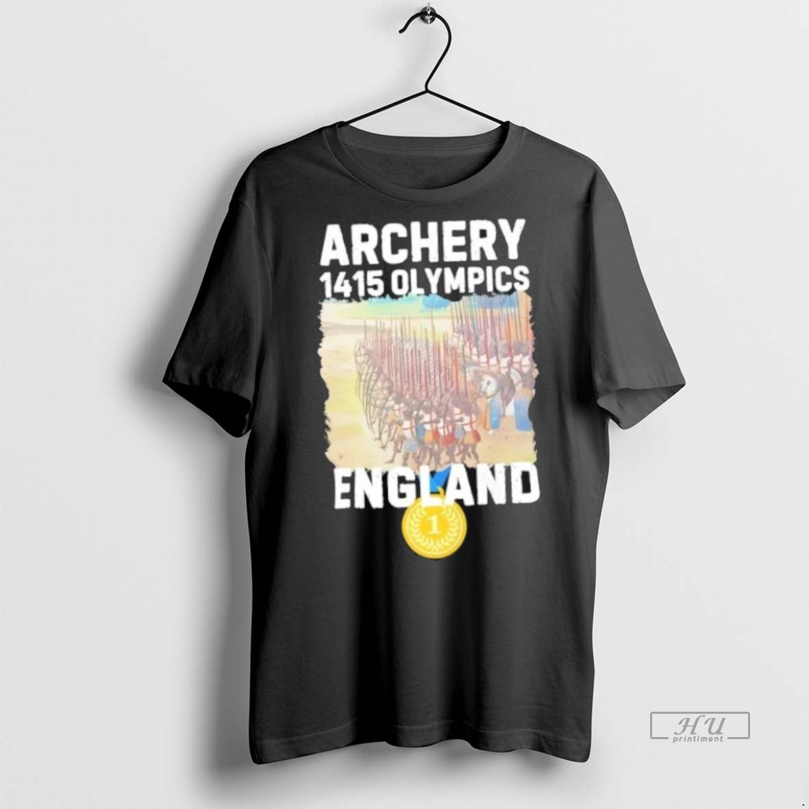 Trending Agincourt 1415 Olympics England Takes Gold - Adult & Kids T-Shirts, Sweatshirts & Hoodies apparel design preview 1