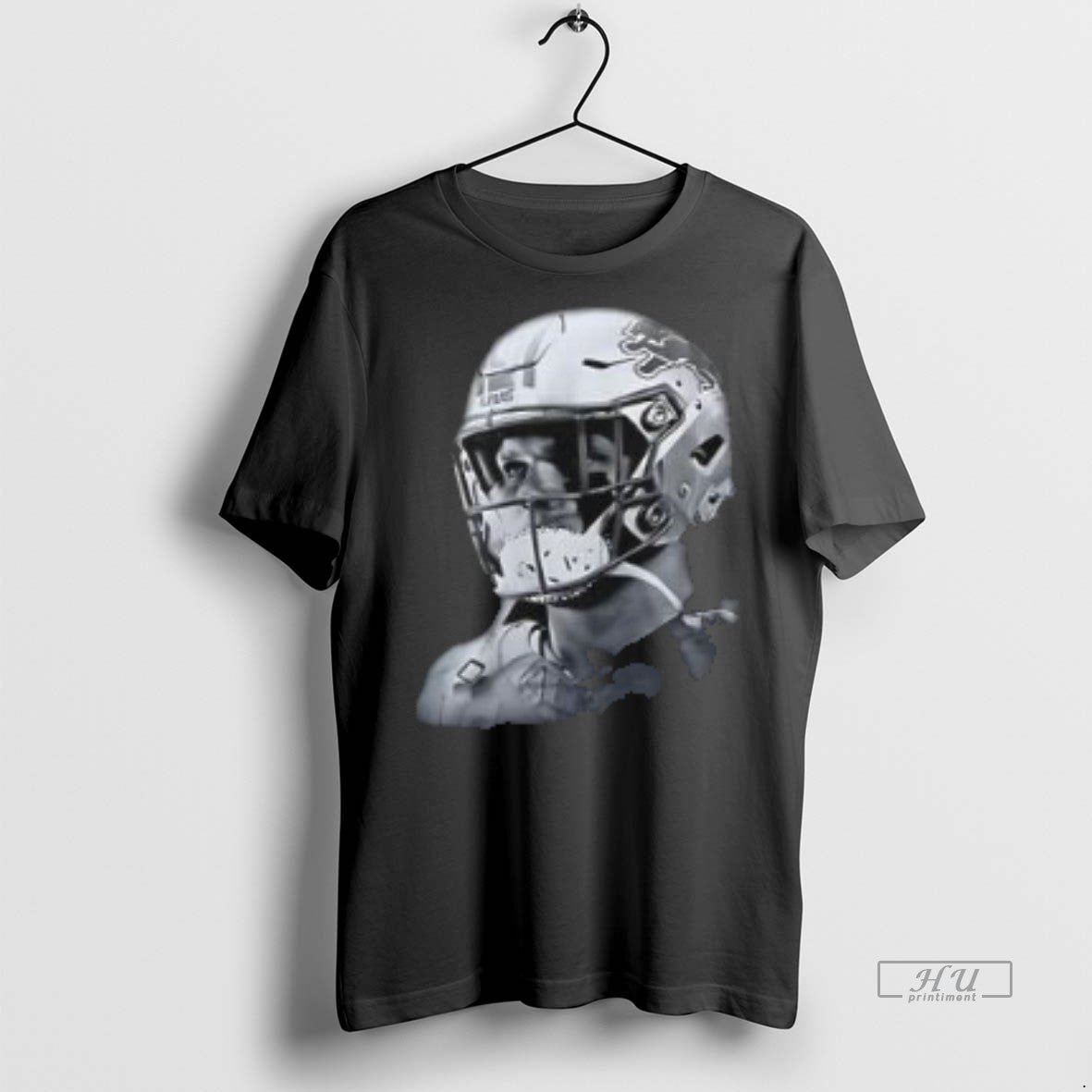 Trending Aidan Hutchinson Charcoal House Of Hutch - Adult & Kids T-Shirts, Sweatshirts & Hoodies apparel design preview 1