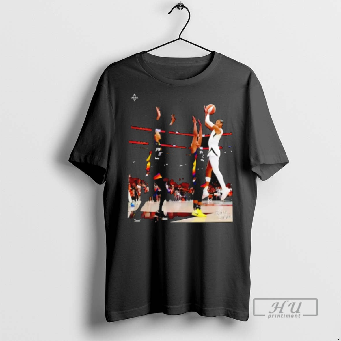 Trending Aja Wilson Hang It In The Louvre Vintage - Adult & Kids T-Shirts, Sweatshirts & Hoodies apparel design preview 1