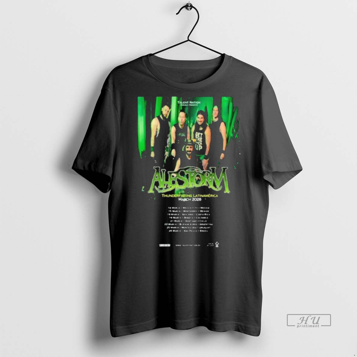 Trending Alestorm Thunderfisting Latinamerica 2026 - Adult & Kids T-Shirts, Sweatshirts & Hoodies apparel design preview 1