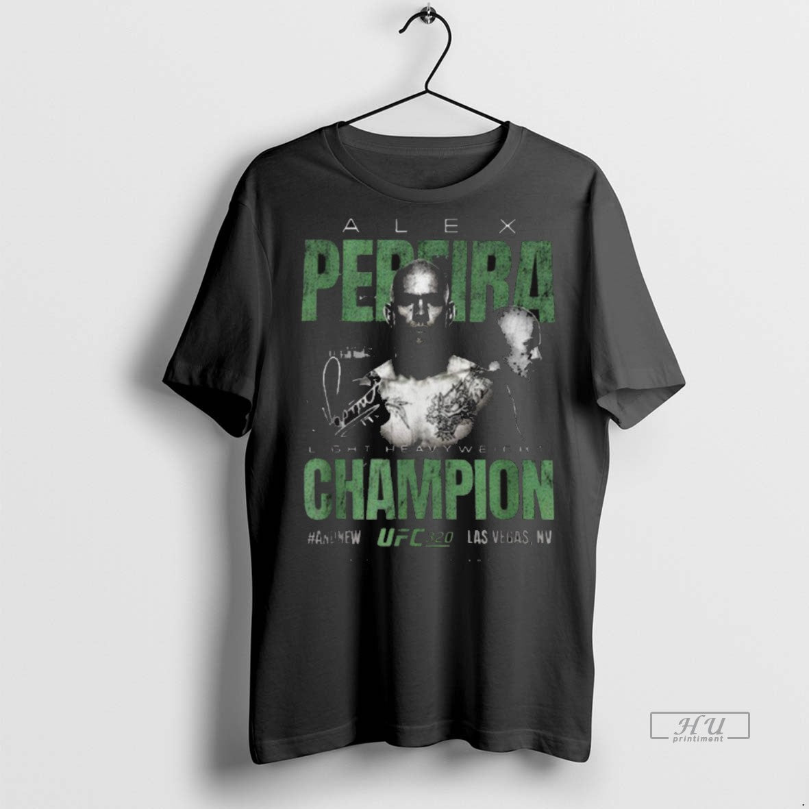 Trending Alex Pereira Ufc 320 Light Heavyweight - Adult & Kids T-Shirts, Sweatshirts & Hoodies apparel design preview 1