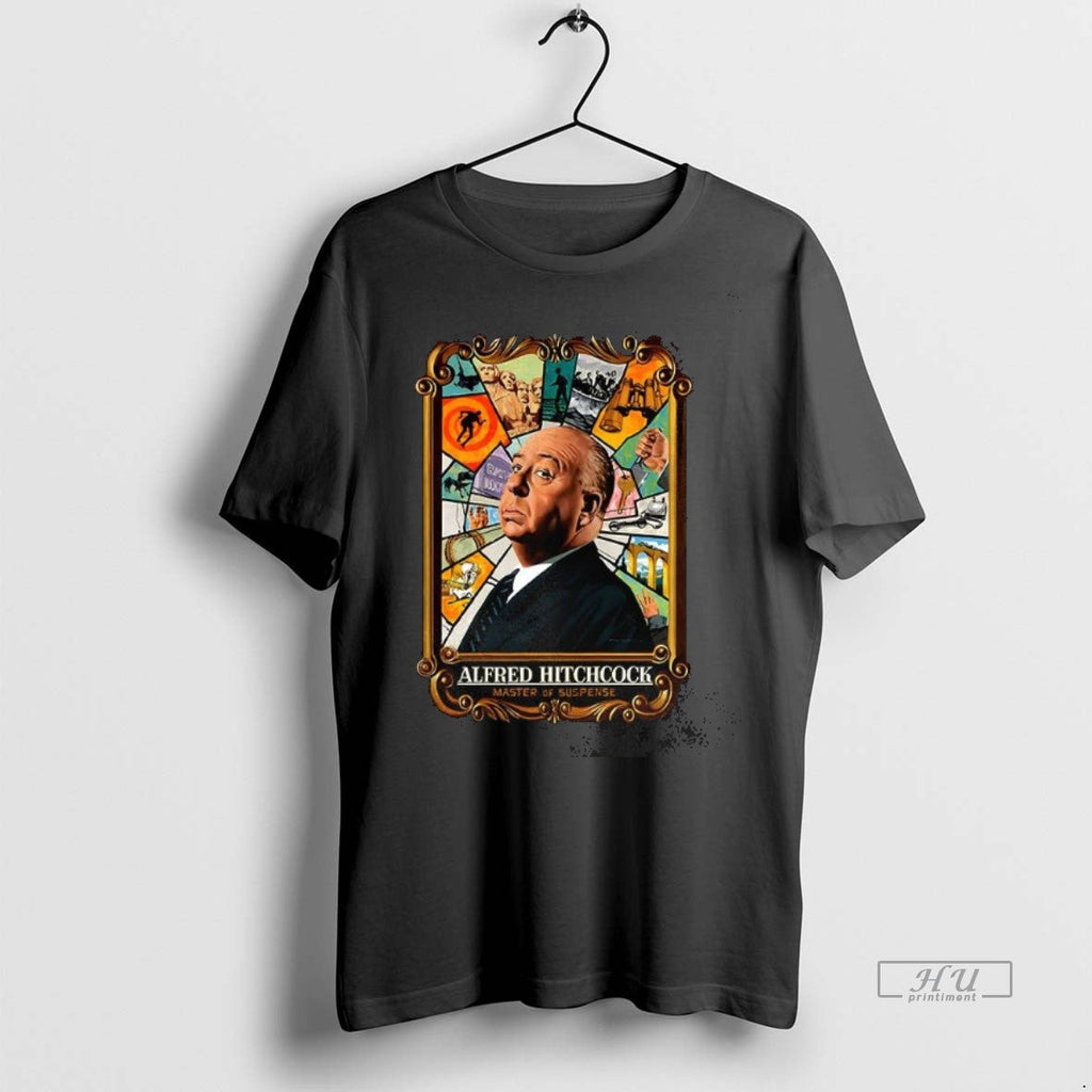 Trending Alfred Hitchcock Master Of Suspense Portrait - Adult & Kids T-Shirts, Sweatshirts & Hoodies apparel design preview 1
