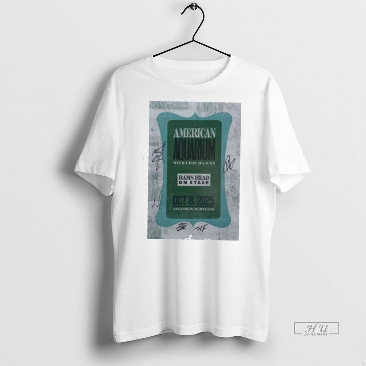 Trending American Aquarium Rams Head On Stage - Adult & Kids T-Shirts, Sweatshirts & Hoodies apparel design preview 1