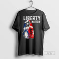 Trending American Defiance Liberty Nation Vintage - Adult & Kids T-Shirts, Sweatshirts & Hoodies apparel design preview 1