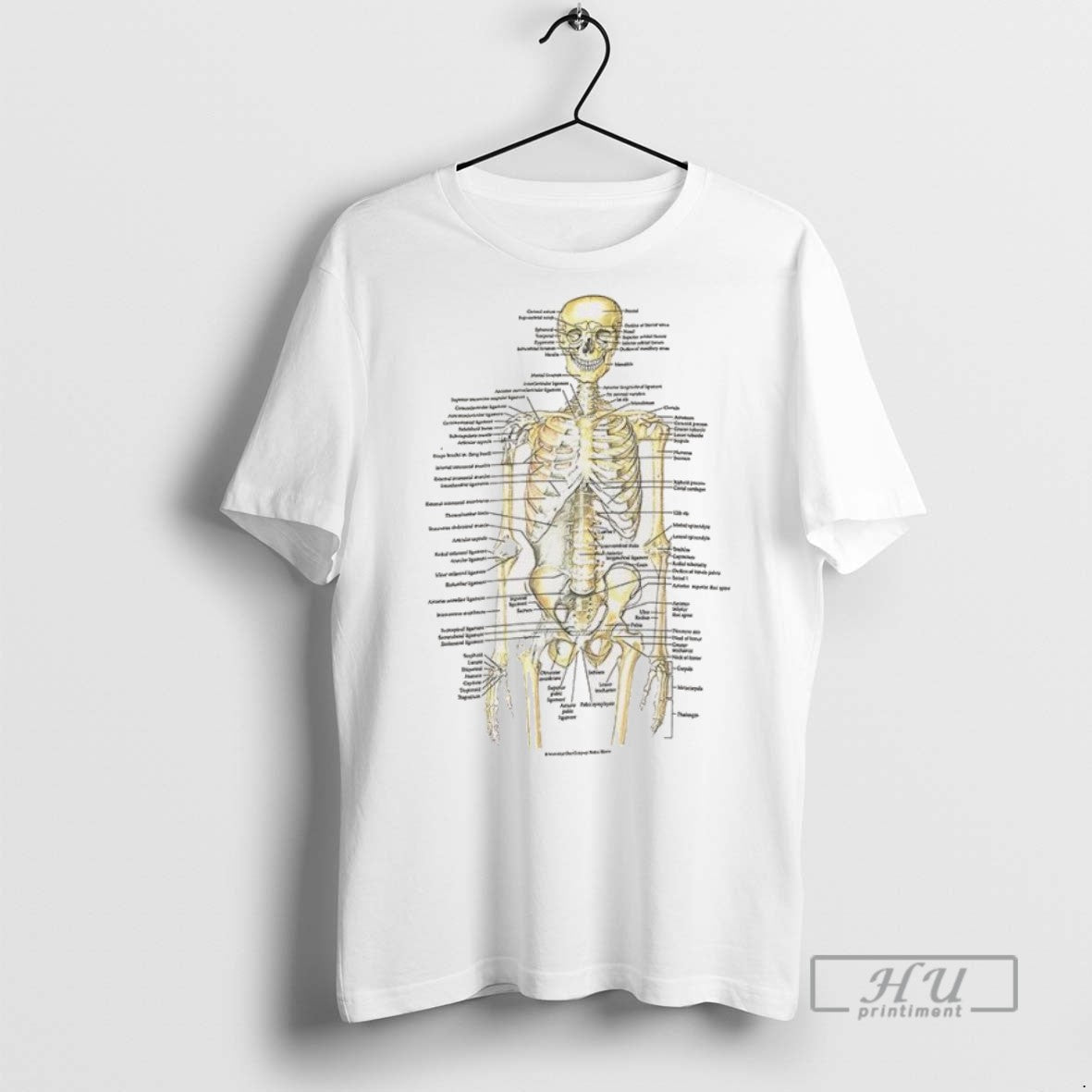 Trending Anatomical Skeleton Chart - Adult & Kids T-Shirts, Sweatshirts & Hoodies apparel design preview 1