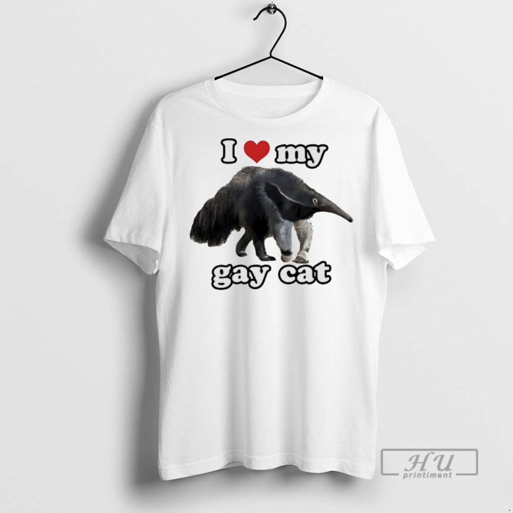 Trending Anteaters I Love My Gay Cat - Adult & Kids T-Shirts, Sweatshirts & Hoodies apparel design preview 1