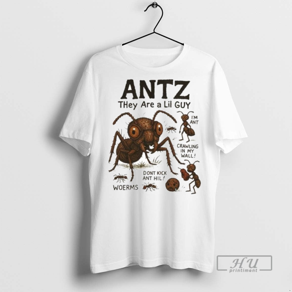 Trending Antz They Are A Lil Guy Ornaments Graphic - Adult & Kids T-Shirts, Sweatshirts & Hoodies apparel design preview 1