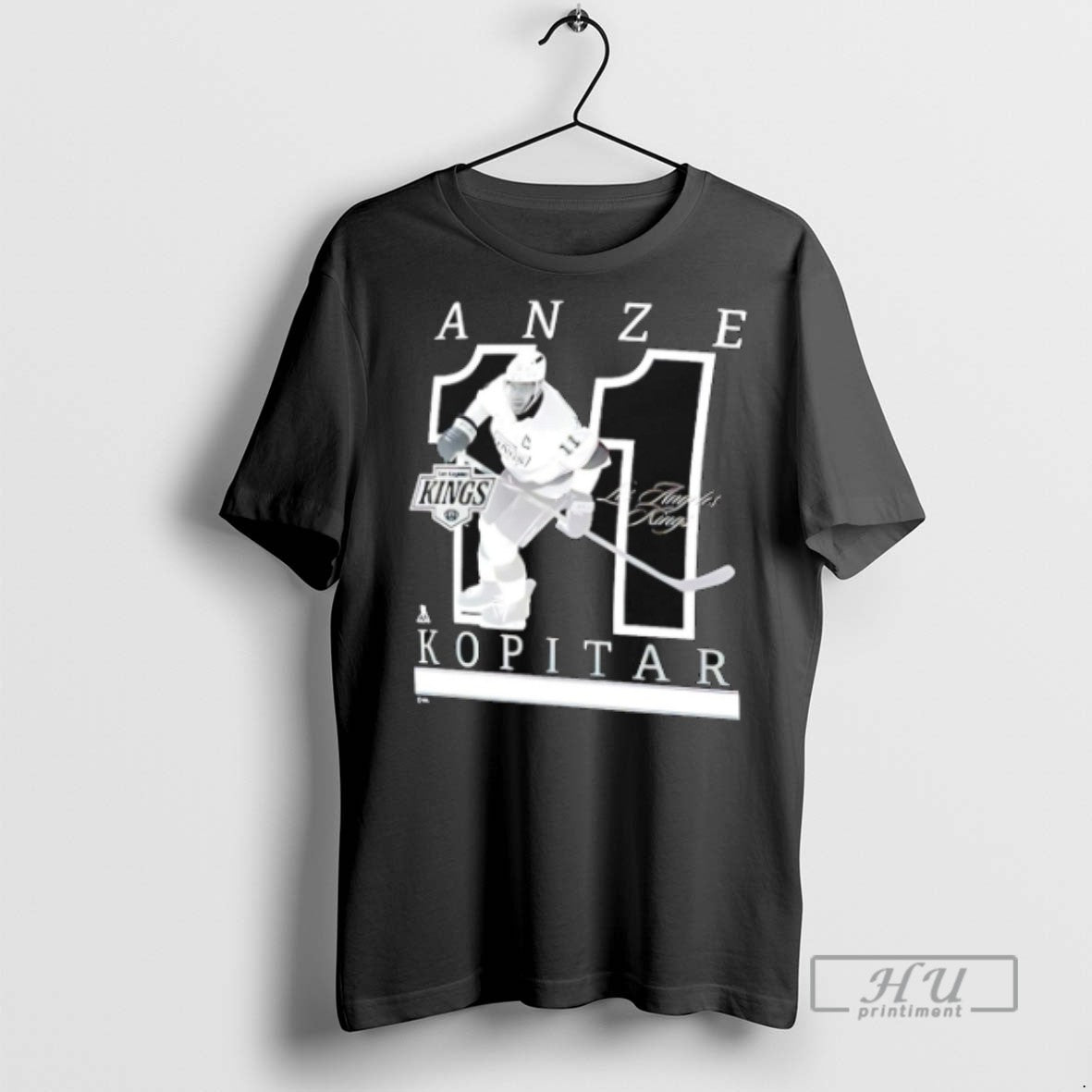 Trending Anze Kopitar Los Angeles Kings Player Show - Adult & Kids T-Shirts, Sweatshirts & Hoodies apparel design preview 1