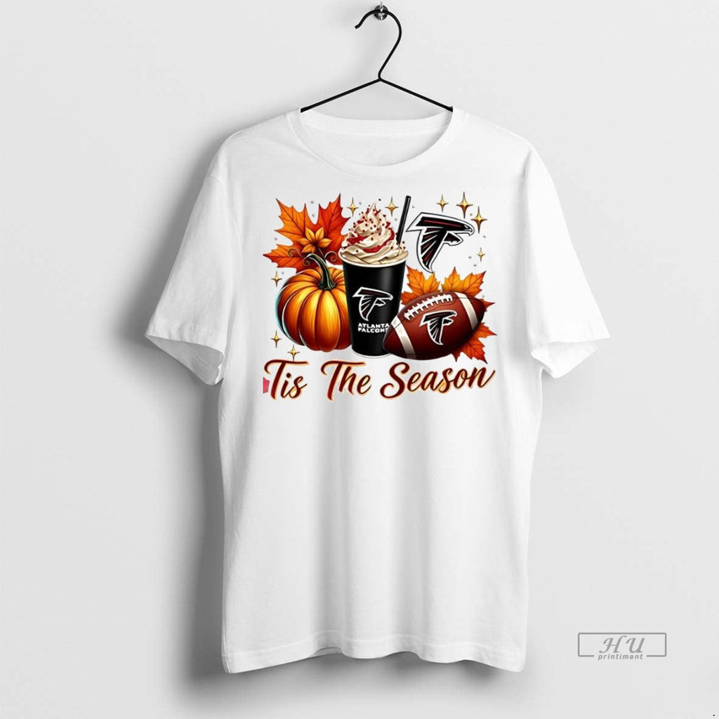 Trending Atlanta Falcons Tis The Season Halloween - Adult & Kids T-Shirts, Sweatshirts & Hoodies apparel design preview 1