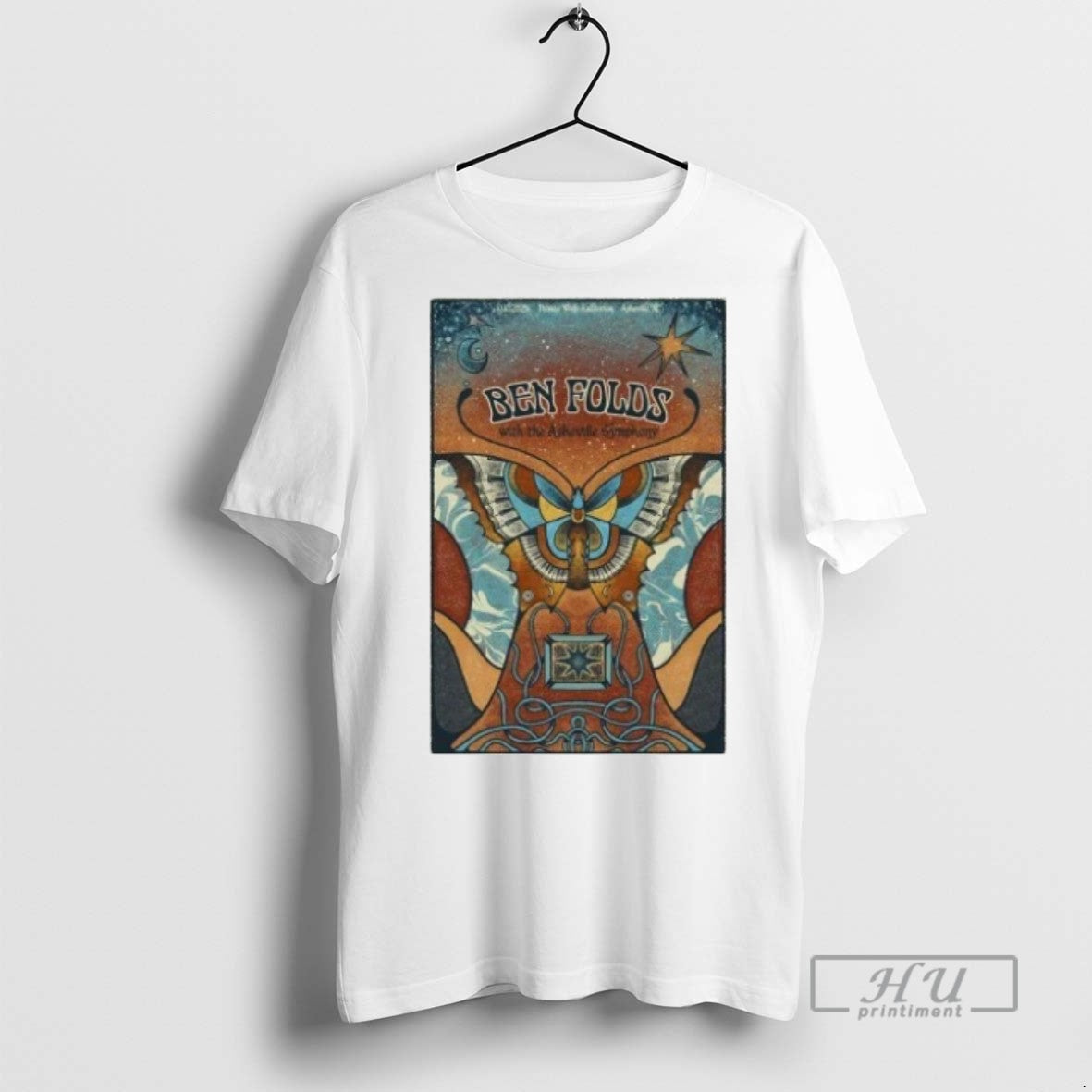 Trending Ben Folds Oct 10 2025 Asheville Symphony At - Adult & Kids T-Shirts, Sweatshirts & Hoodies apparel design preview 1