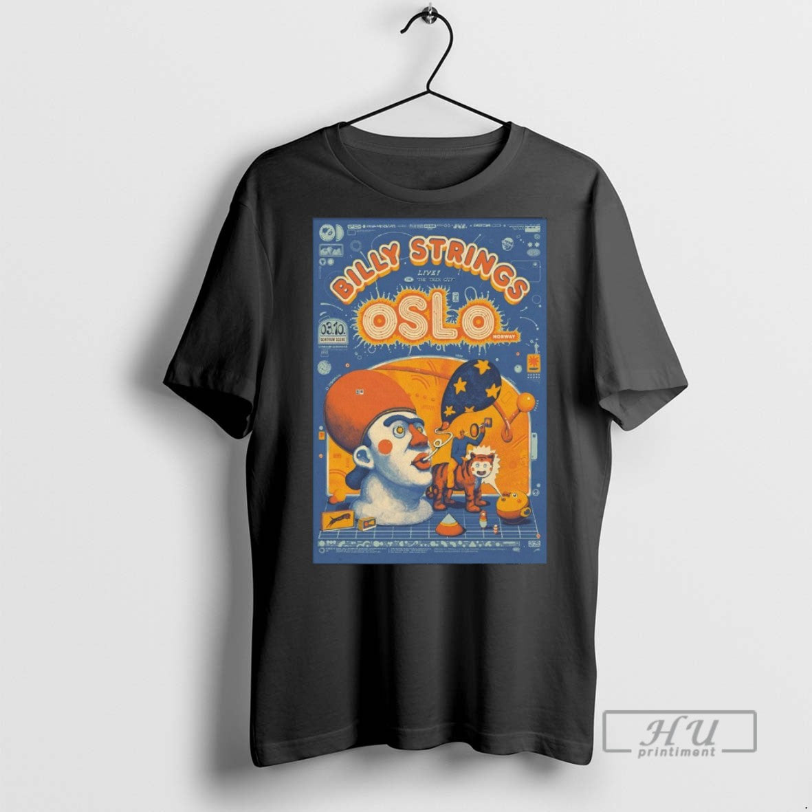 Trending Billy Strings The Tiger City October 3 2025 - Adult & Kids T-Shirts, Sweatshirts & Hoodies apparel design preview 1