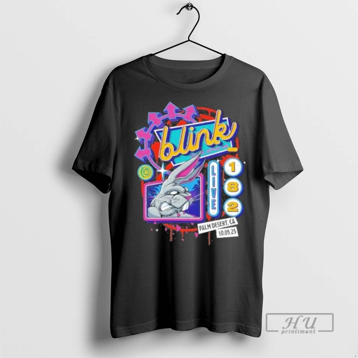 Trending Blink 182 Oct 10 2025 Palm Desert Ca Event - Adult & Kids T-Shirts, Sweatshirts & Hoodies apparel design preview 1