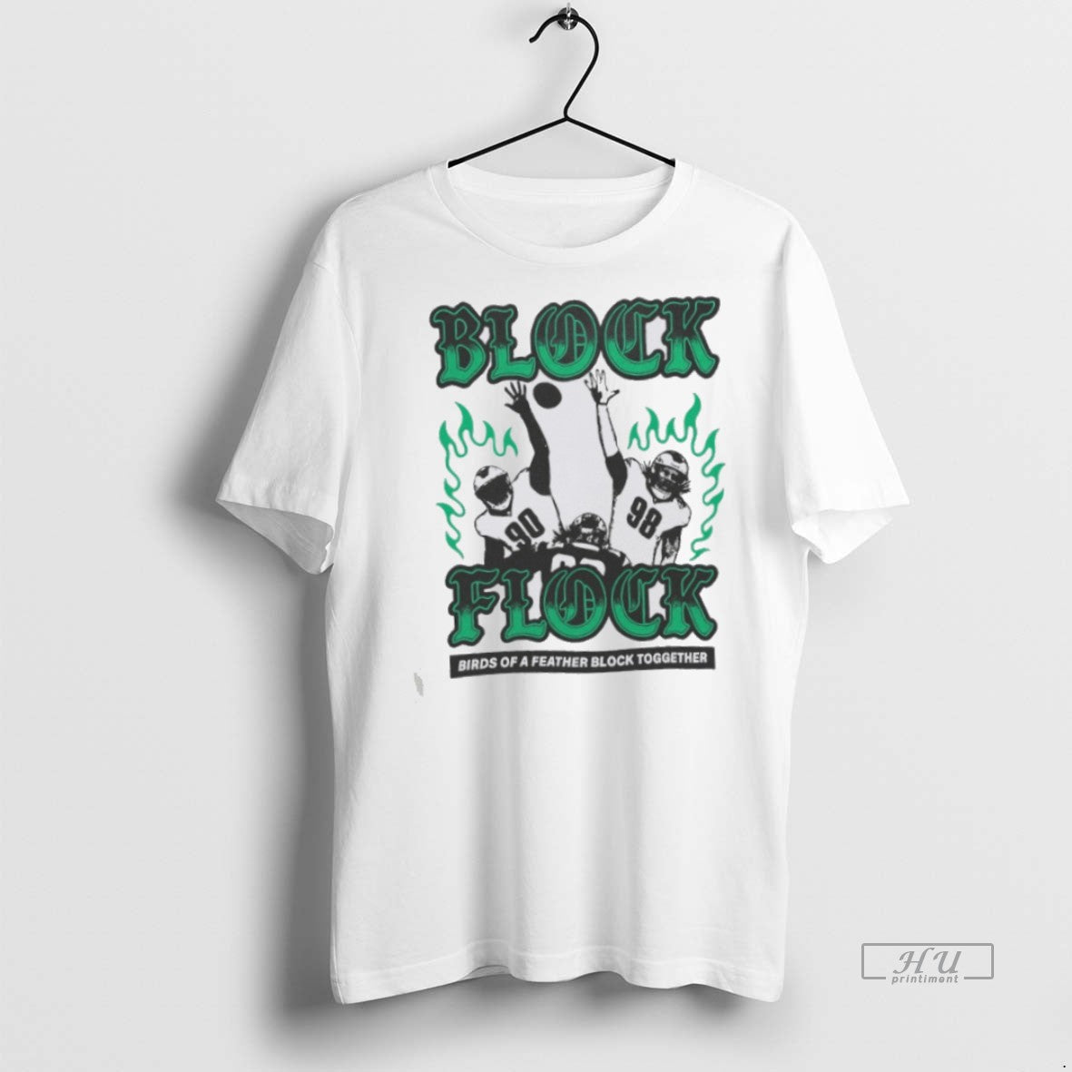 Trending Block Flock Birds Of A Feather Together - Adult & Kids T-Shirts, Sweatshirts & Hoodies apparel design preview 1