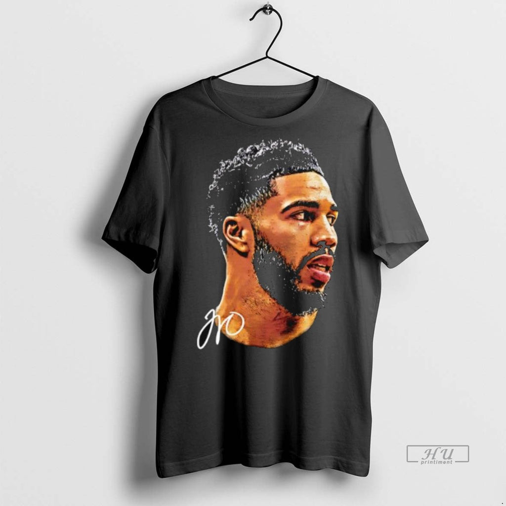 Trending Boston Celtics Tatum Big Face Signature - Adult & Kids T-Shirts, Sweatshirts & Hoodies apparel design preview 1